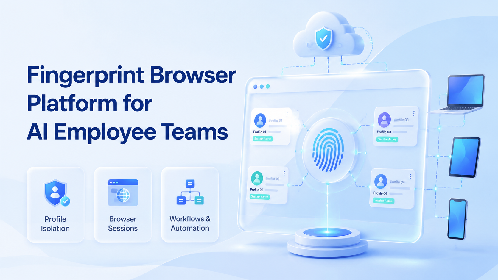 Fingerprint Browser Platform for AI Employee Teams