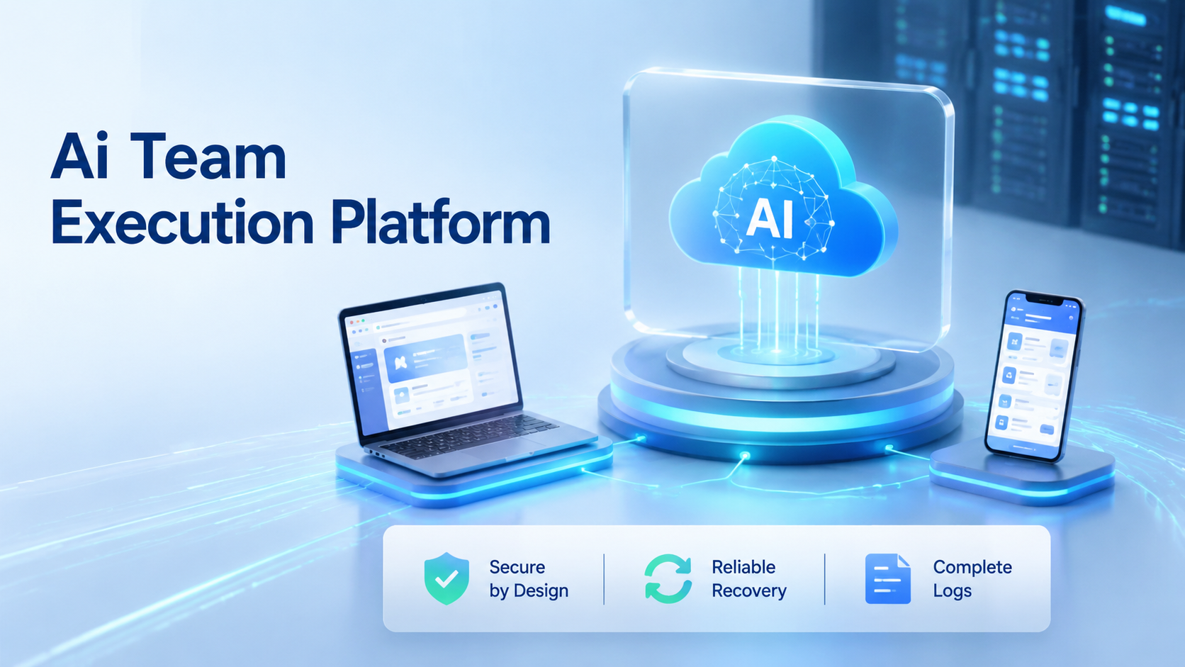 Cover illustration for AI team execution platform