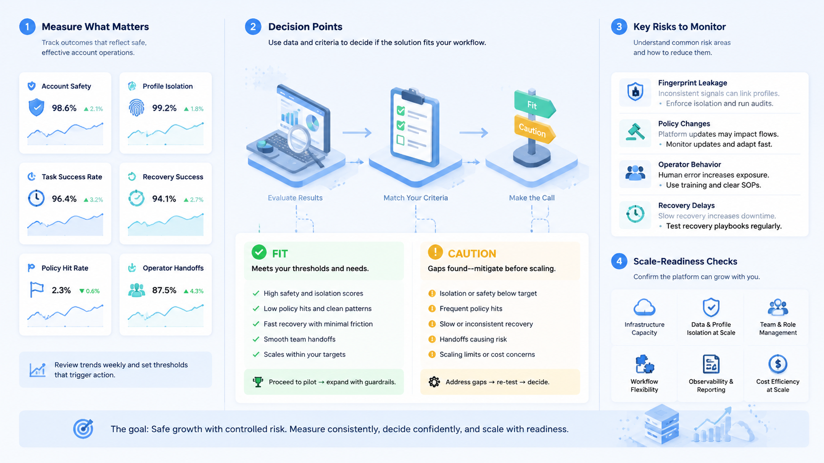 Part 3 explanatory illustration showing What Is an Anti-Detect Browser for Social Media Account Operations?
