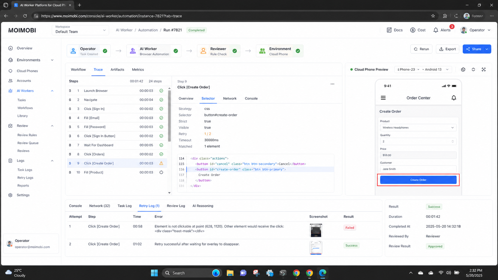 What Is AI Worker Platform for Cloud Phone Automation? diagram