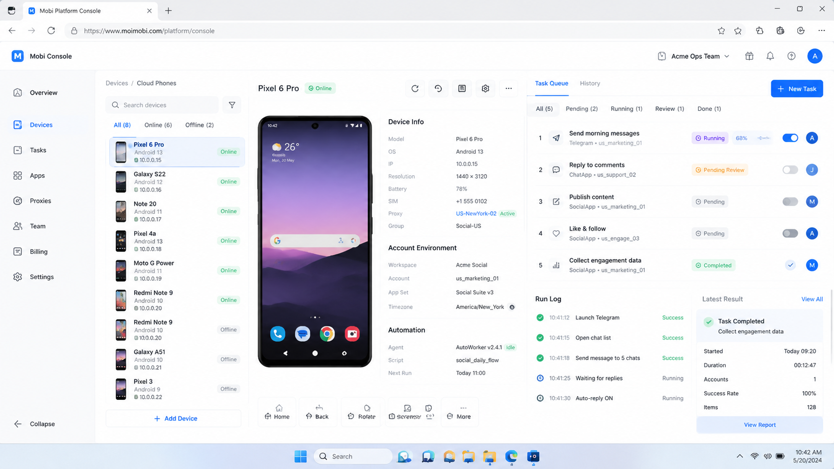 What Is AI Worker Platform for Web and App Operations? diagram