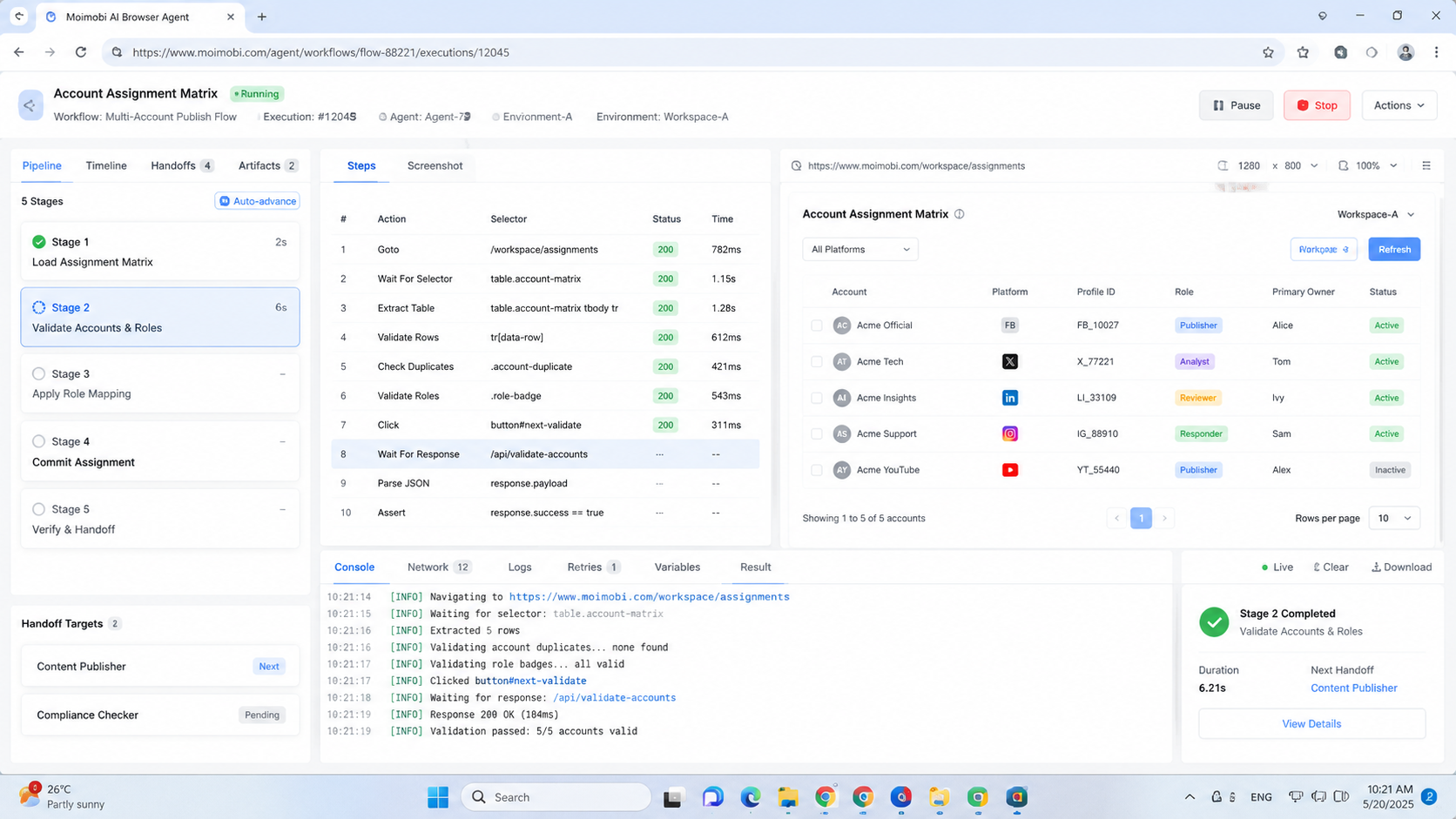 What Does Can AI Browser Manage Multiple Social Accounts Mean? diagram
