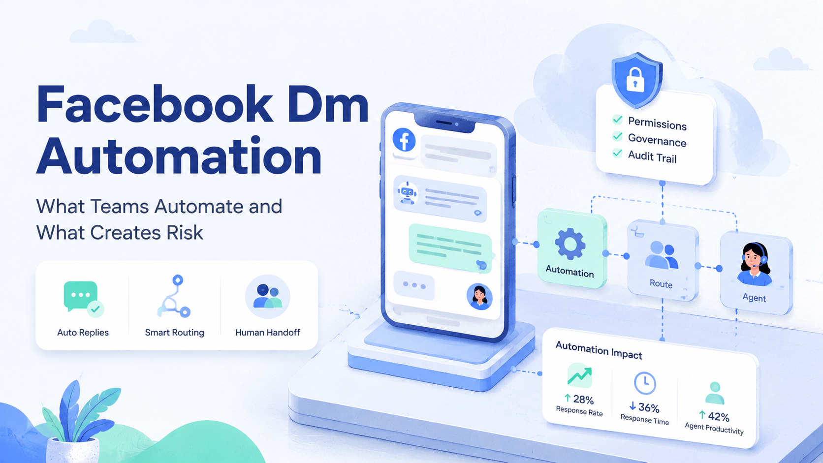 Facebook DM Automation: What Teams Automate and What Creates Risk