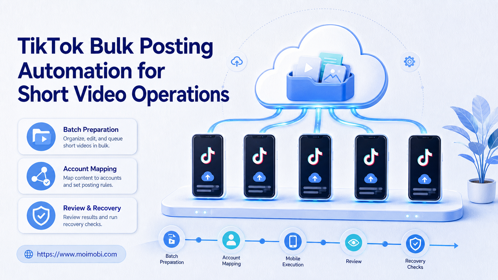 TikTok Bulk Posting Automation for Short Video Operations