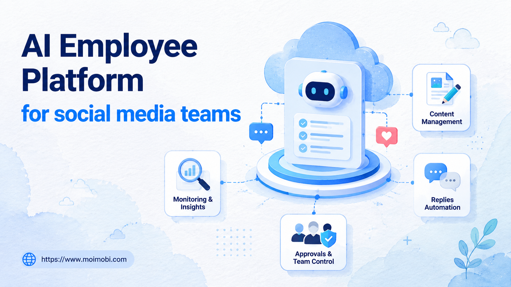 AI Employee Platform for social media teams