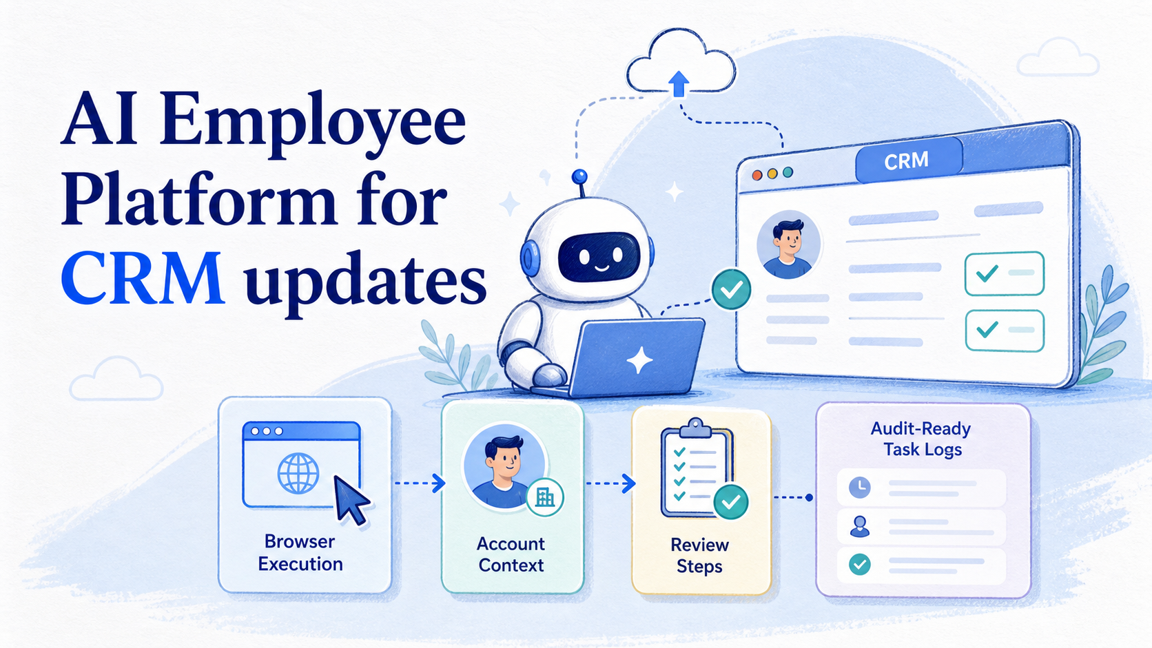 AI Employee Platform for CRM updates