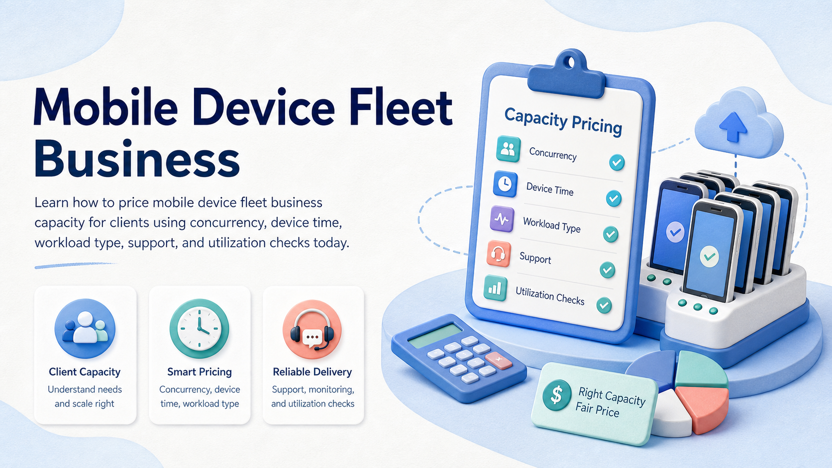 How to Price Mobile Device Fleet Capacity for Clients