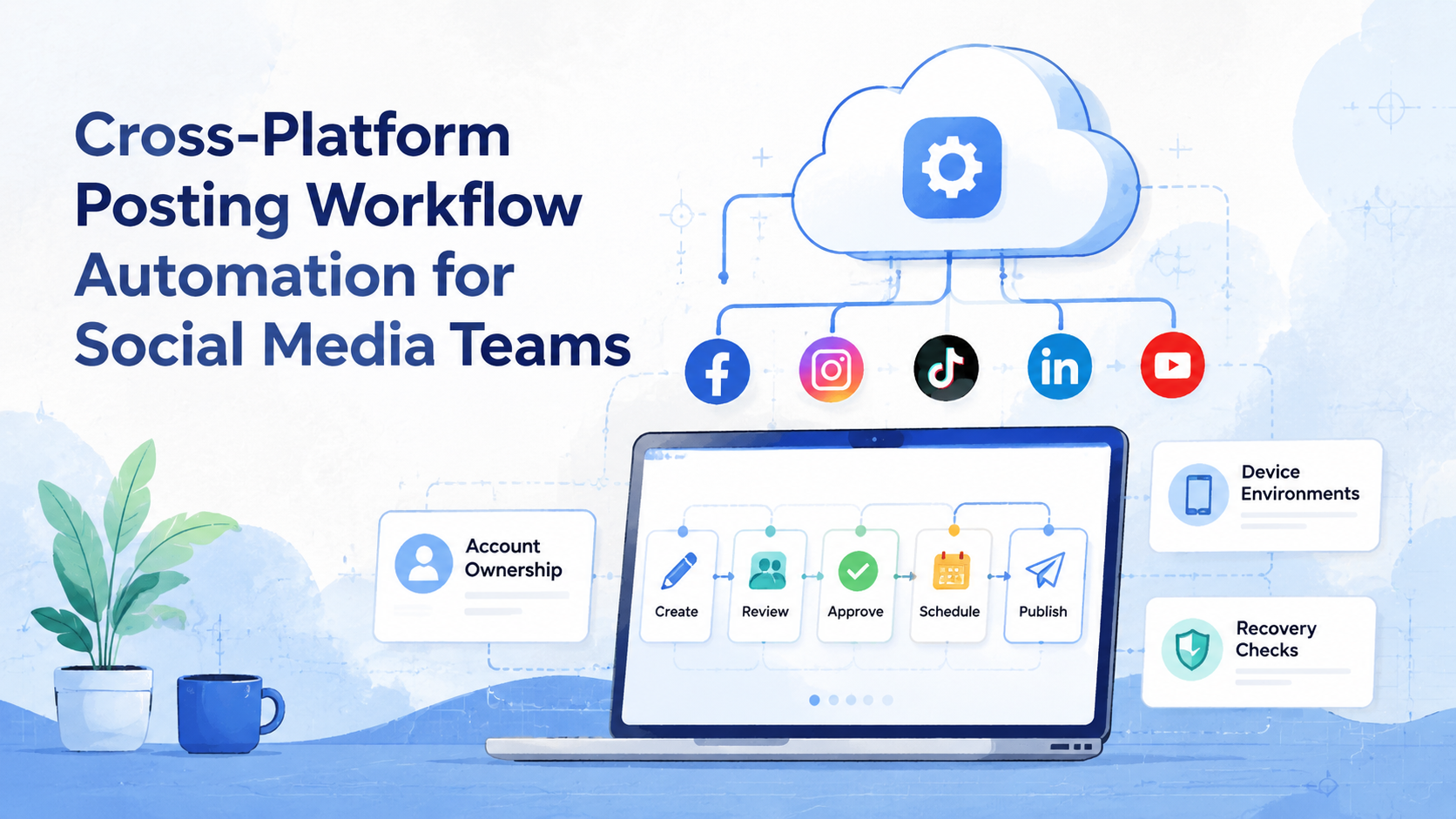 Cross-Platform Posting Workflow Automation for Social Media Teams