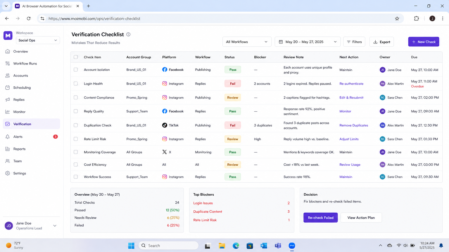 The Core Idea Behind AI Browser Automation for Social Media: A Practical Guide diagram