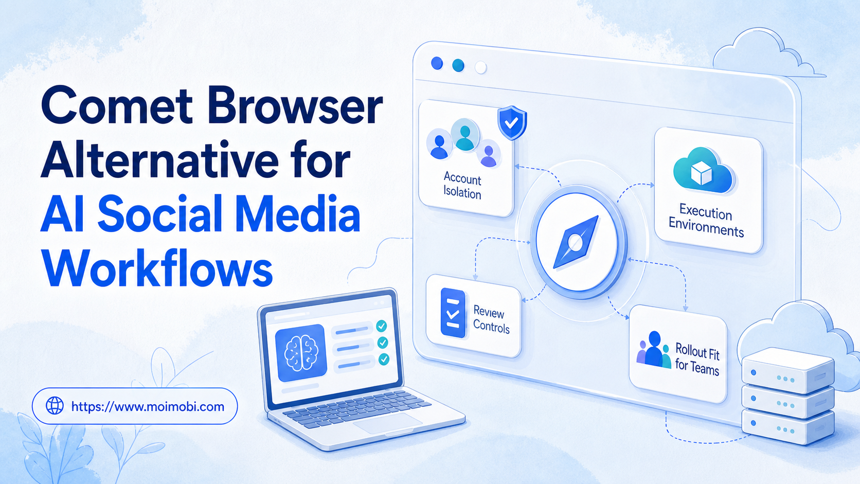 Comet Browser Alternative for AI Social Media Workflows