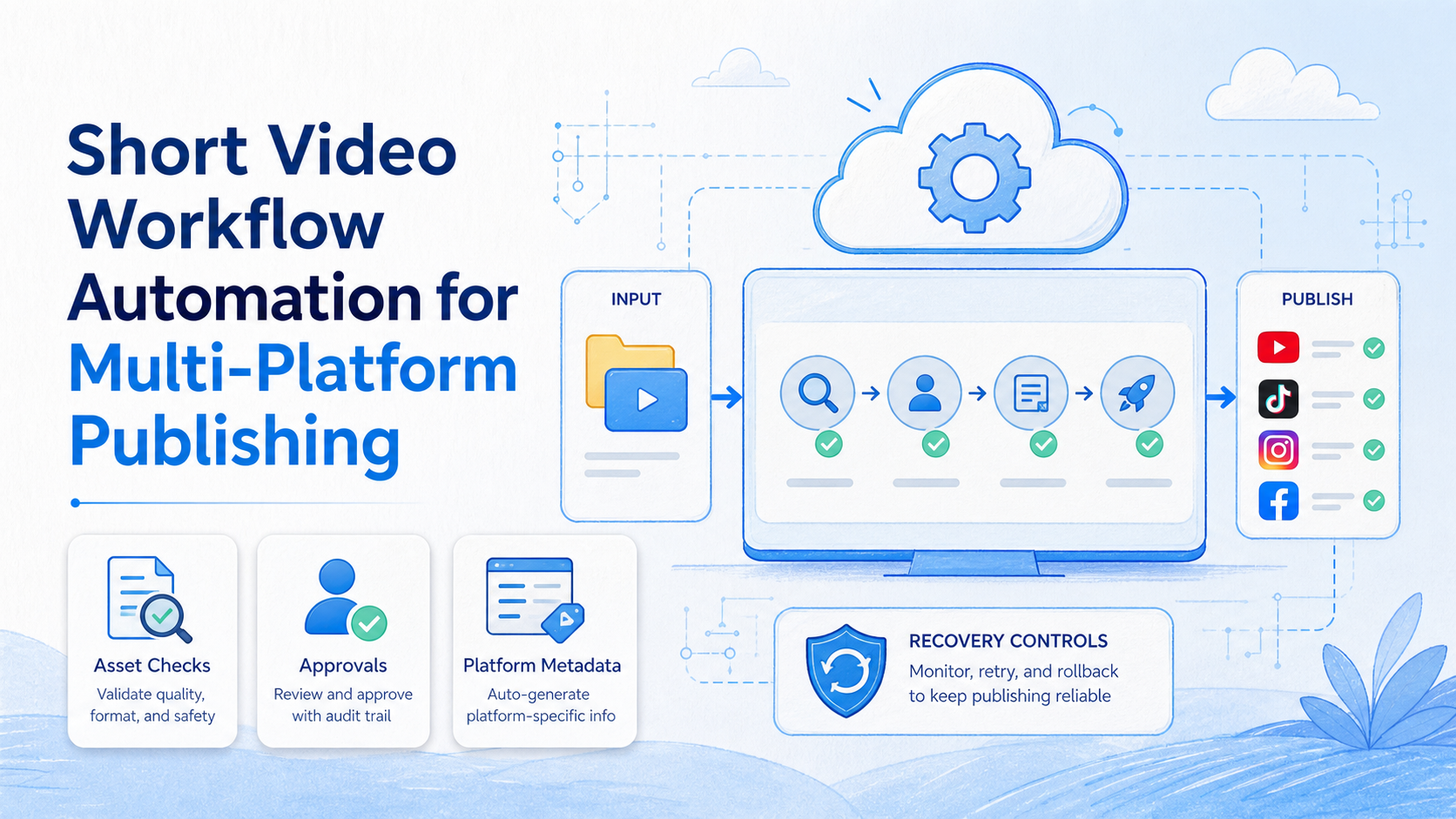 Short Video Workflow Automation for Multi-Platform Publishing