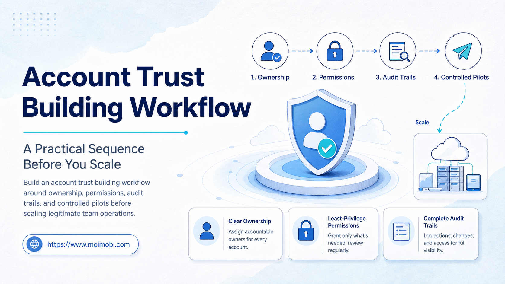 Account Trust Building Workflow: A Practical Sequence Before You Scale
