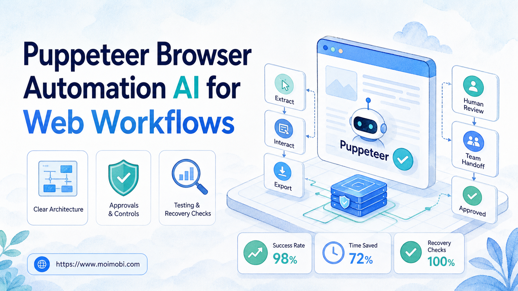 Puppeteer Browser Automation AI for Web Workflows