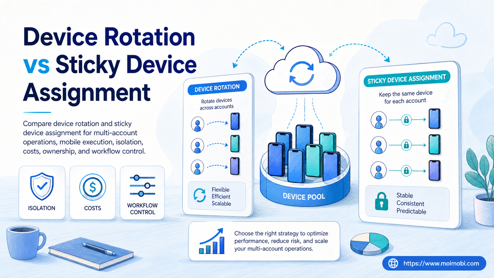 Device Rotation vs Sticky Device Assignment