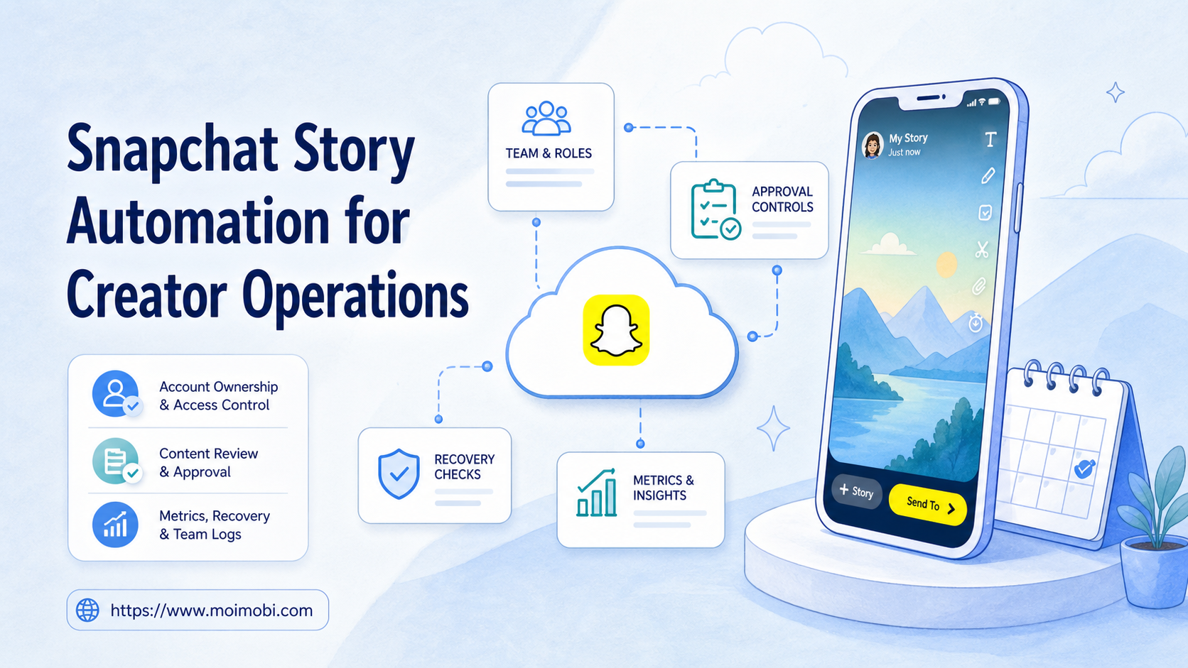 Snapchat Story Automation for Creator Operations