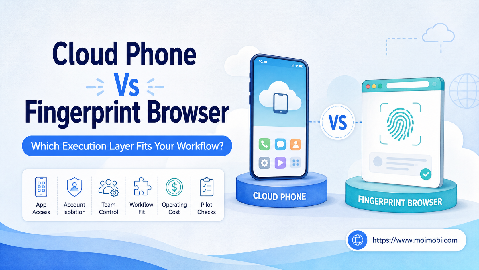 Cloud Phone vs Fingerprint Browser: Which Execution Layer Fits Your Workflow?