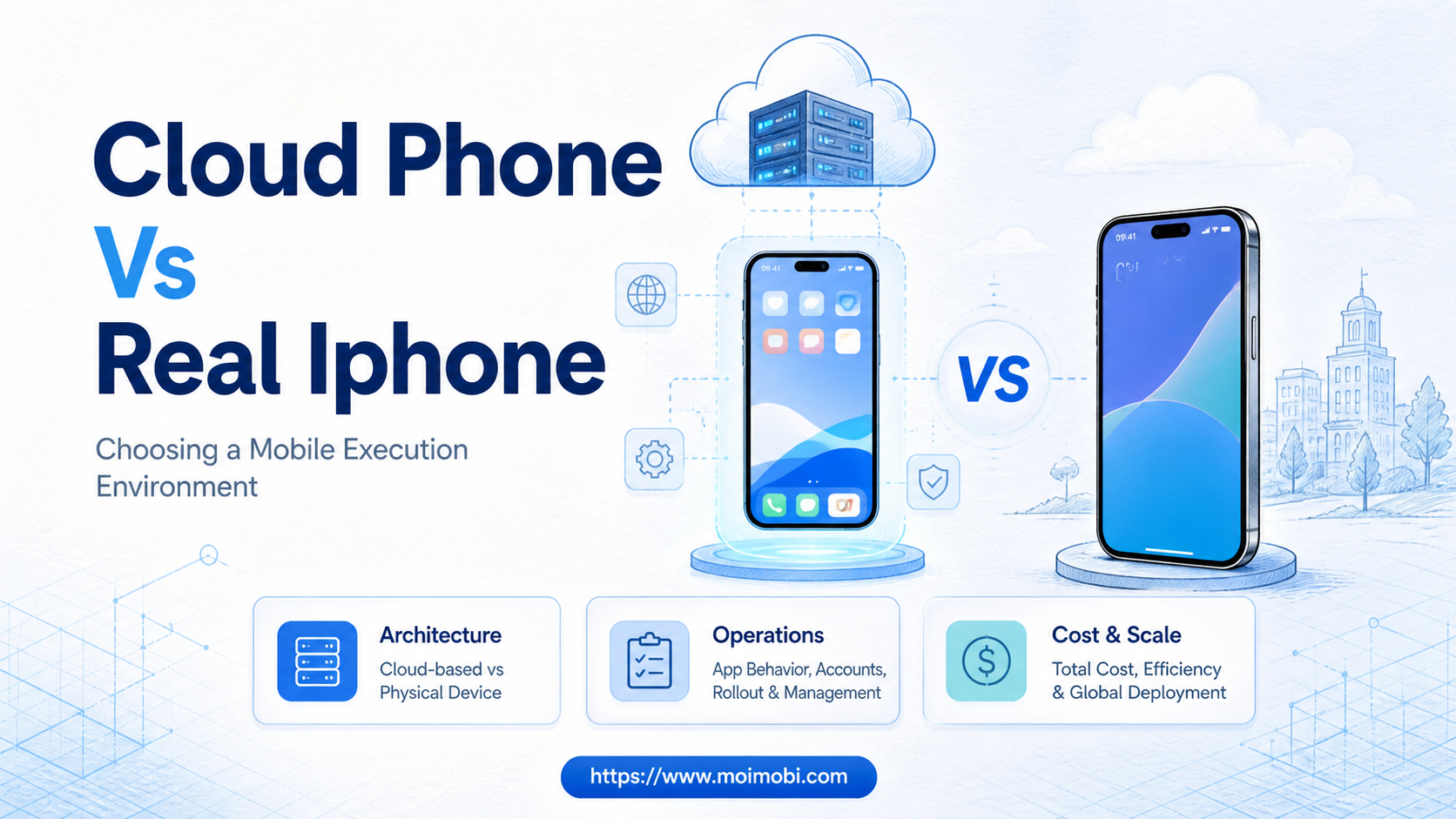 Cloud Phone vs Real iPhone: Choosing a Mobile Execution Environment