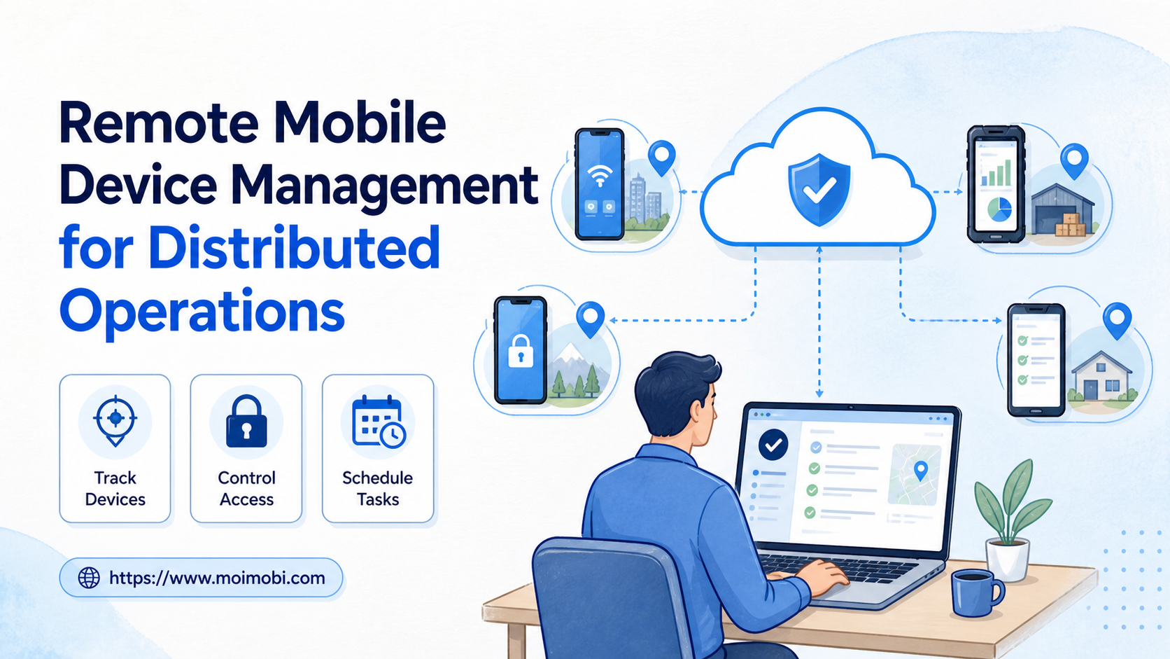remote mobile device management image