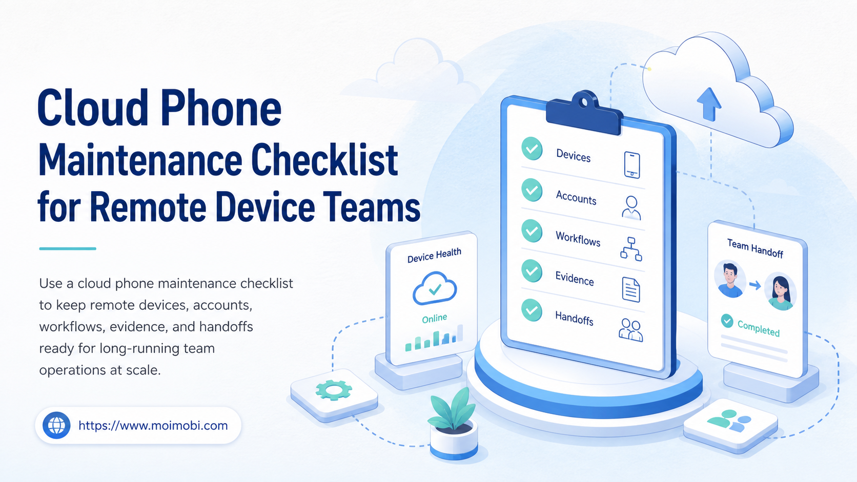 Cloud Phone Maintenance Checklist for Remote Device Teams