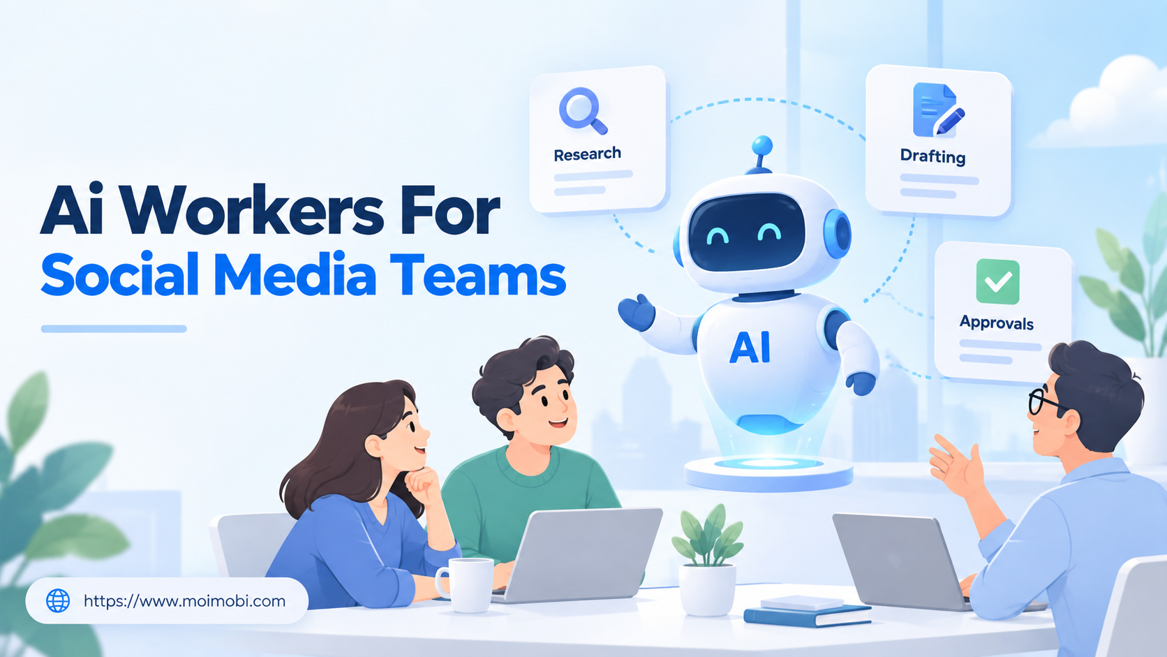 How Social Media Teams Can Use AI Workers for Daily Operations