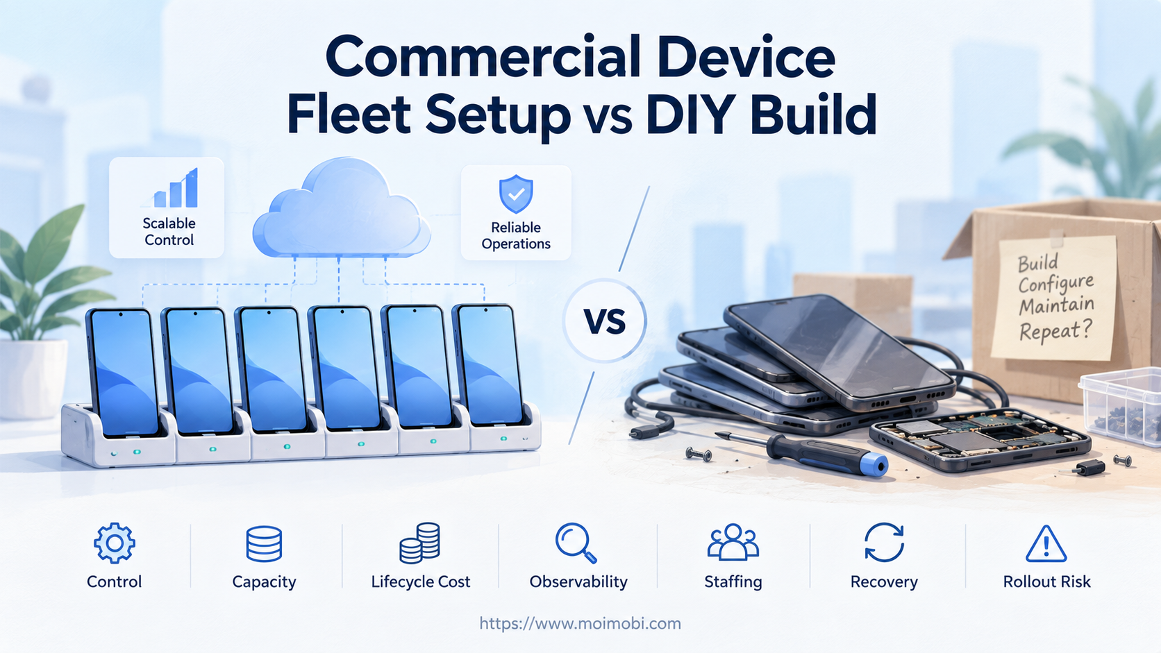 Commercial Device Fleet Setup vs DIY Build