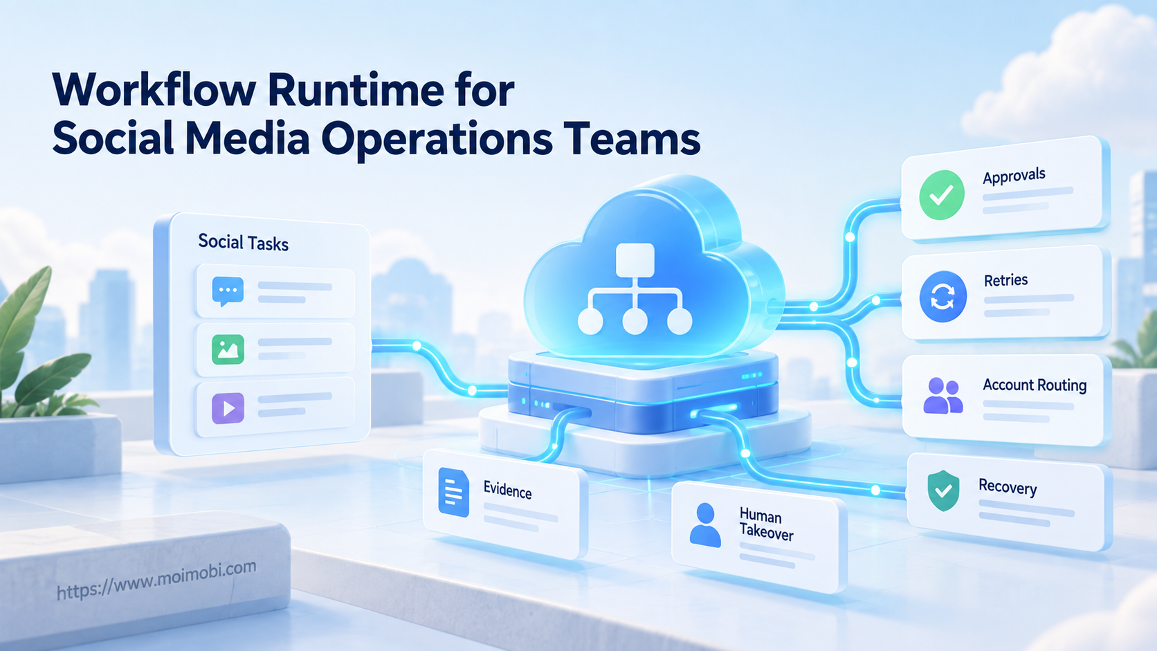 Workflow Runtime for Social Media Operations Teams