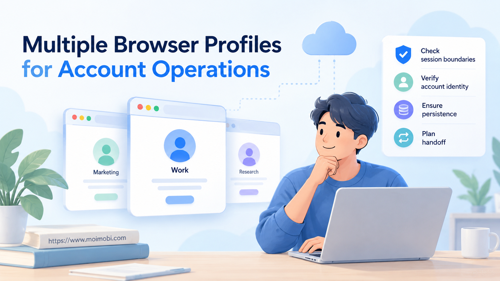 Multiple Browser Profiles for Account Operations