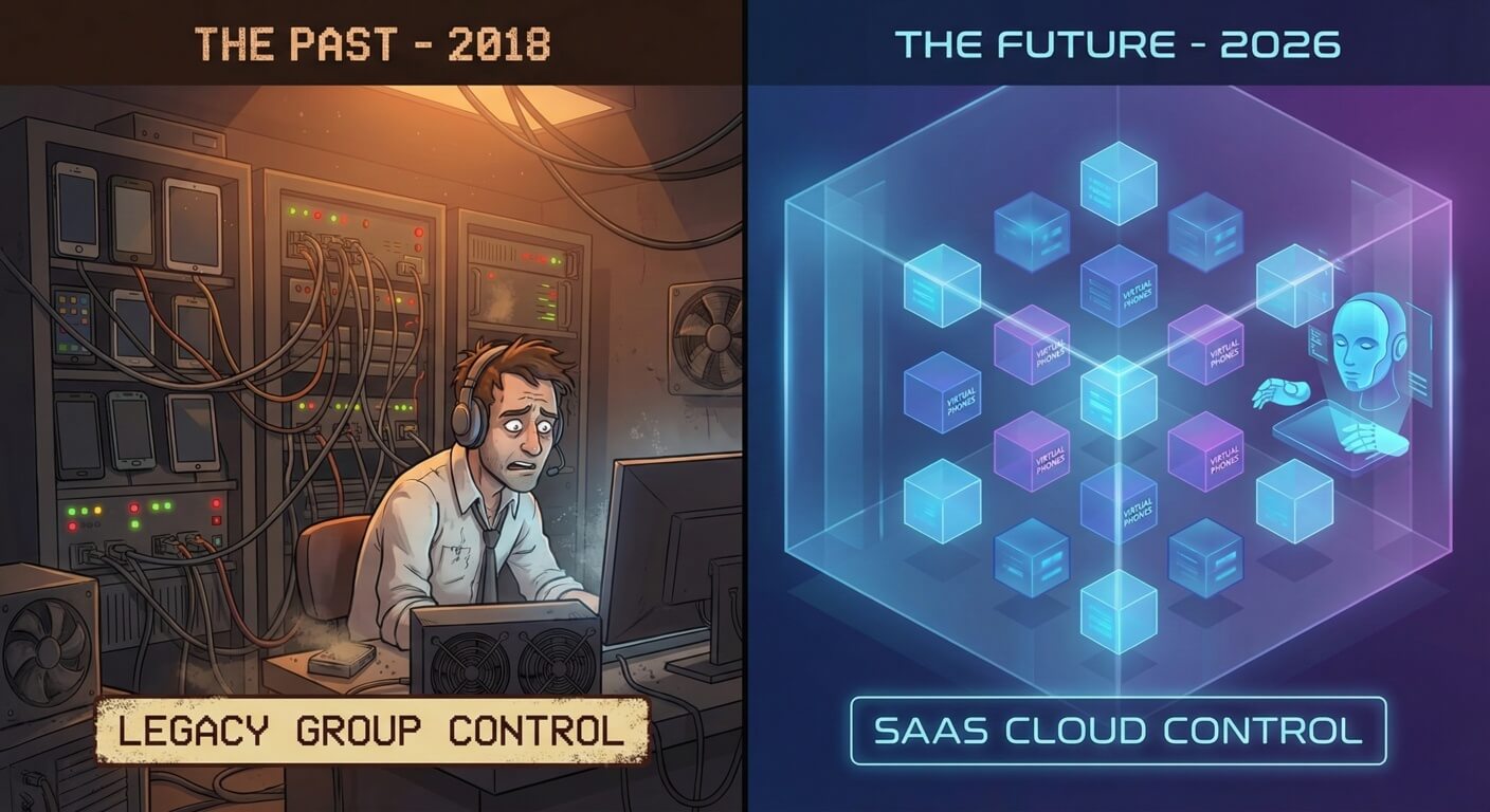 云控 vs 群控：谁才是跨境企业社媒营销的正确选择？(2026 深度解析版)