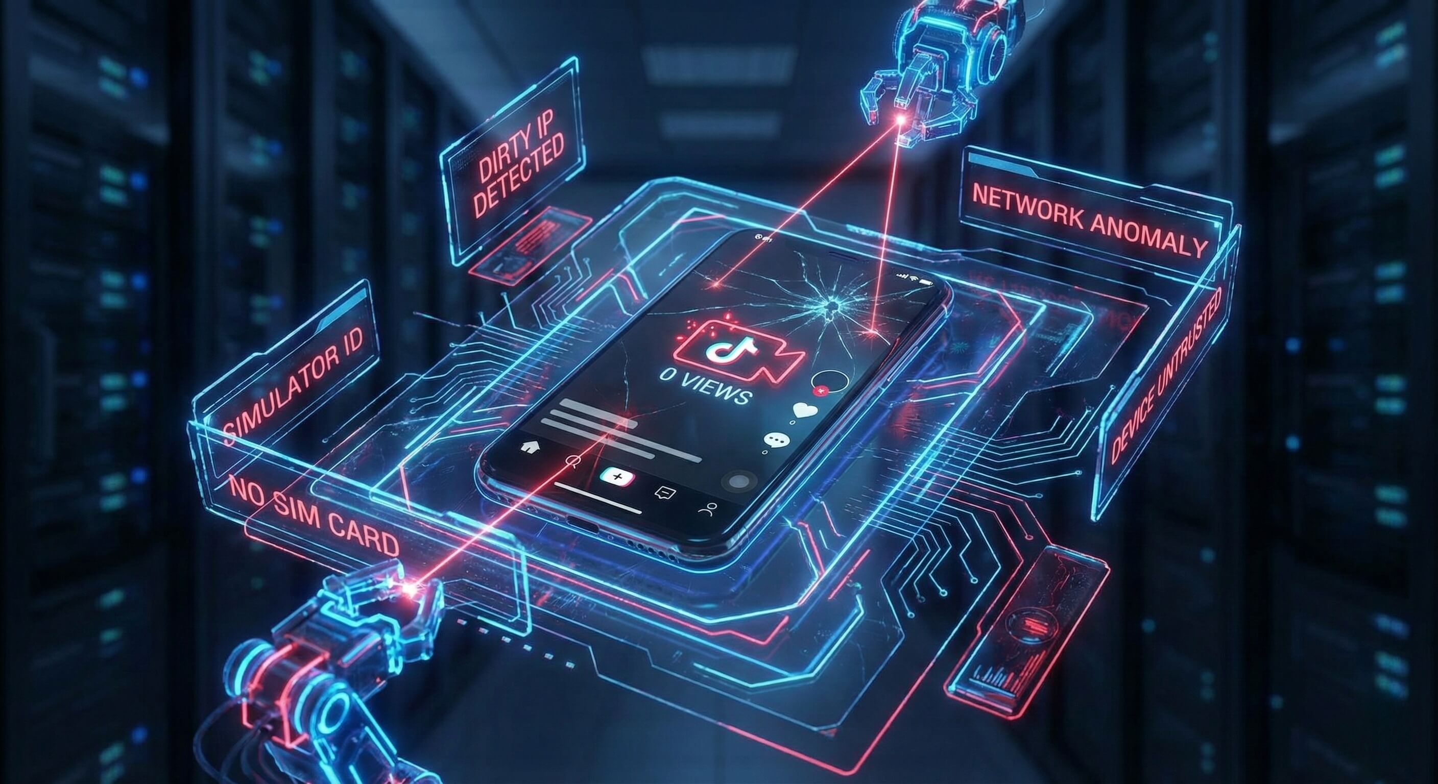 跨境卖家避坑：TIKTOK 云控系统如何利用真机环境解决 0 播放难题？(2026 深度诊断版)