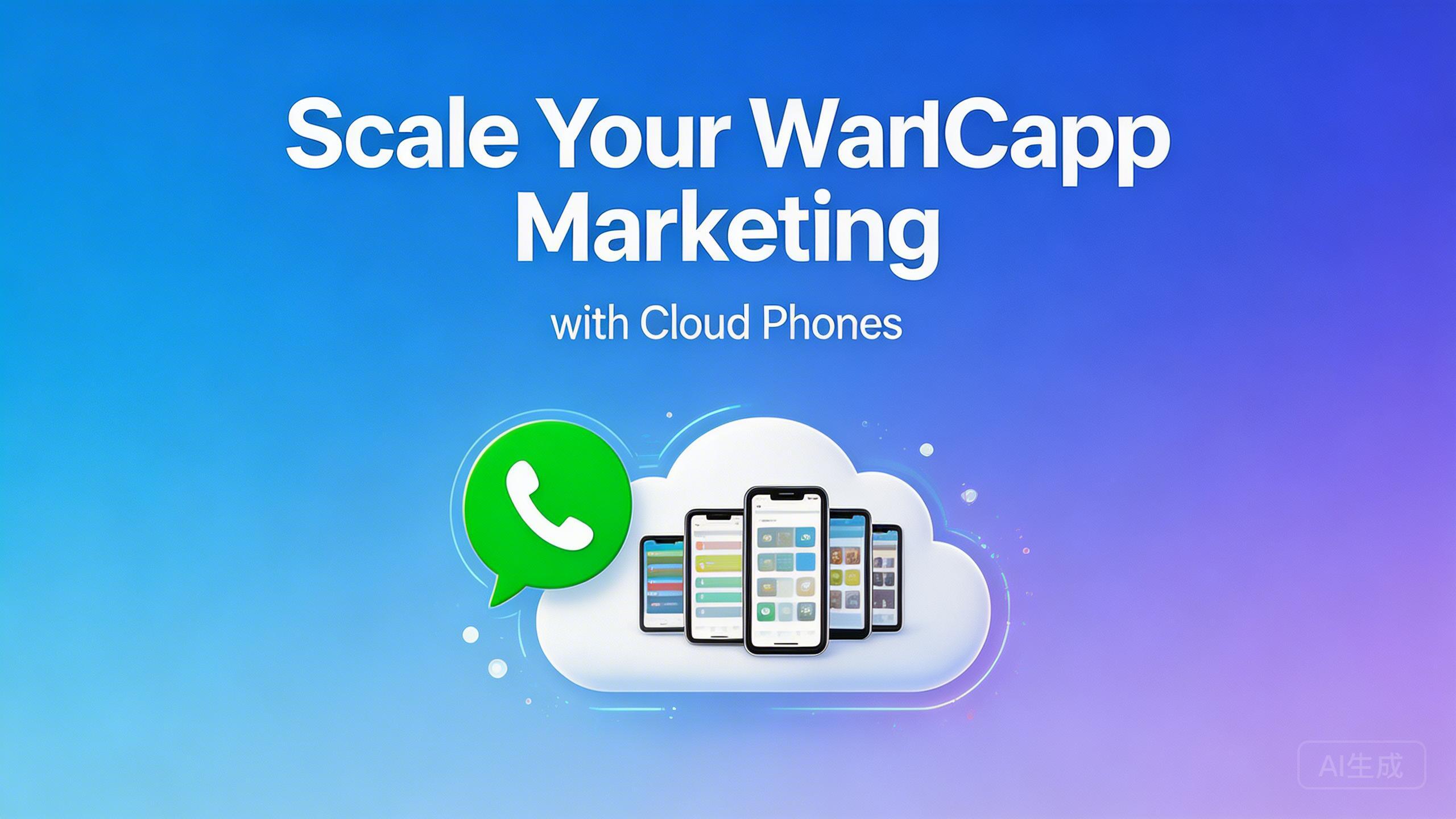 Scale Your WhatsApp Marketing with Cloud Phones